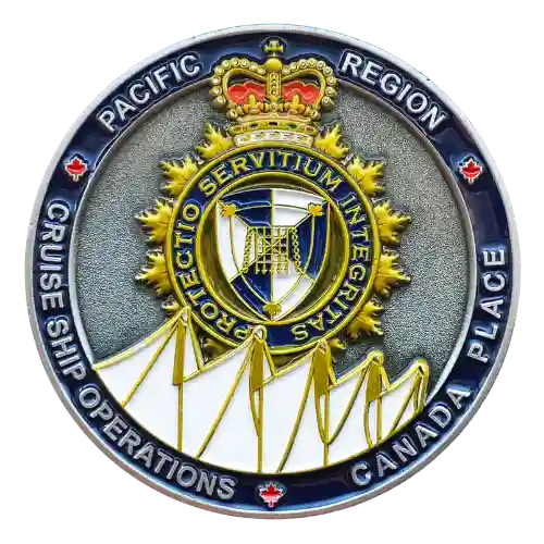 Canada Border Services Agency challenge coin Frontside