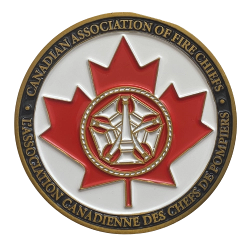 Fire Chiefs Challenge Coin 2