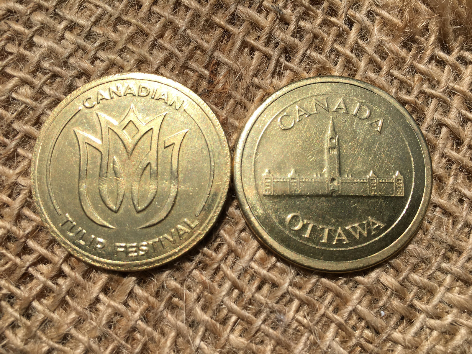 custom tulip festival challenge coin ottawa