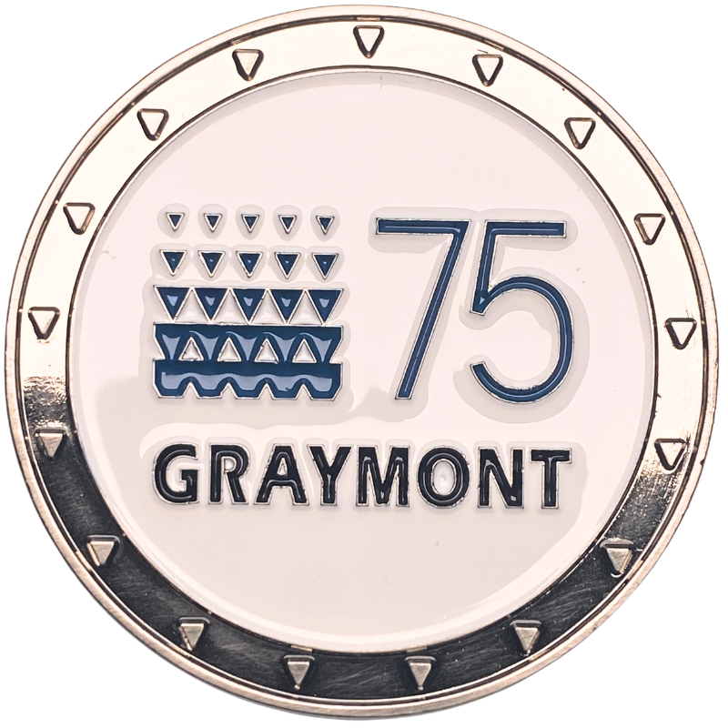 Graymont 75 Anniversary Challenge Coin