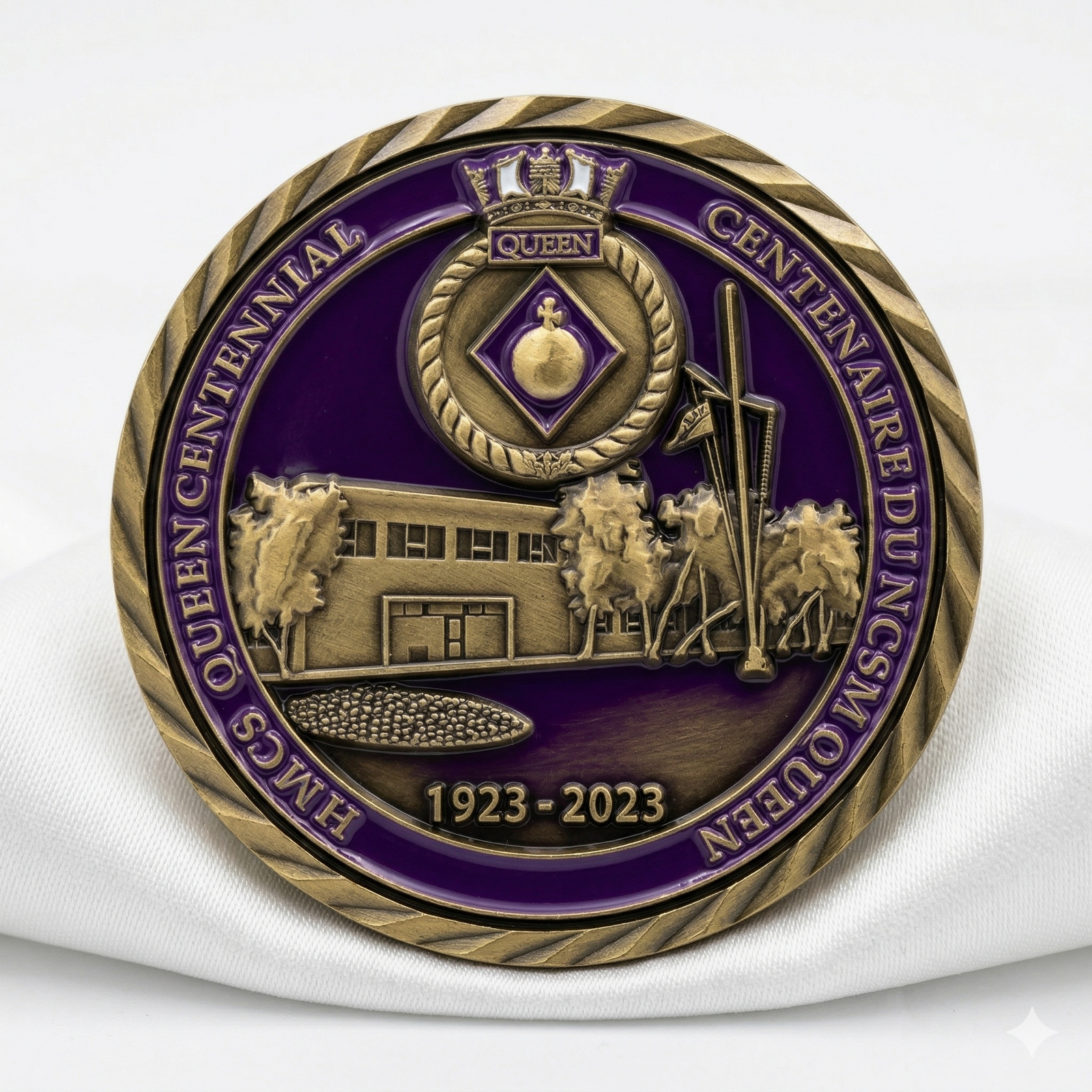 HMCS Queen Challenge coin