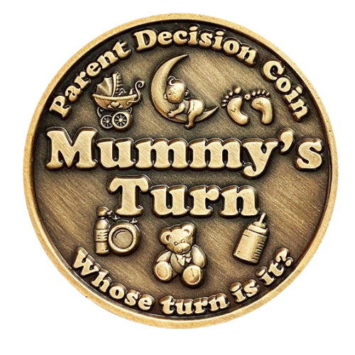 Mummy's Turn Antique Gold Coin