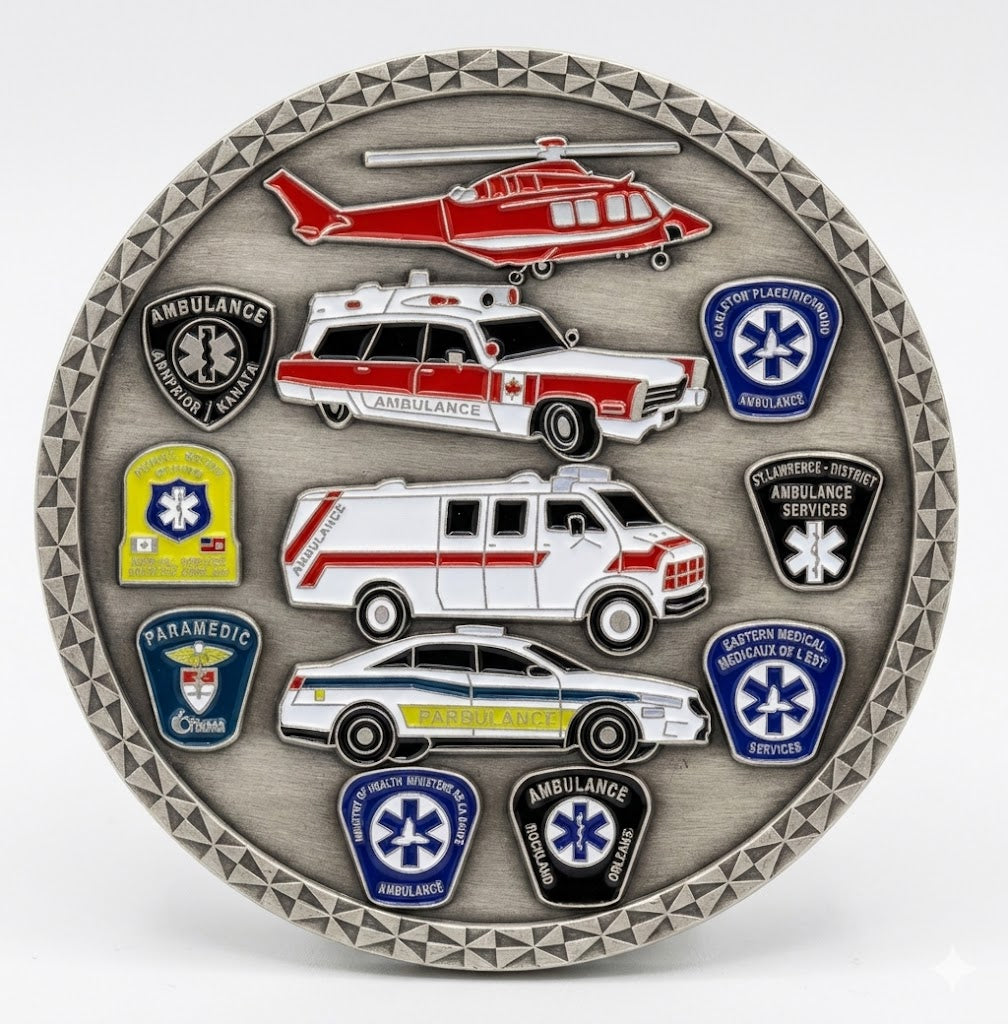 Ottawa Paramedic Alumni Challenge Coin