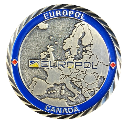 RCMP Europol Coin Backside