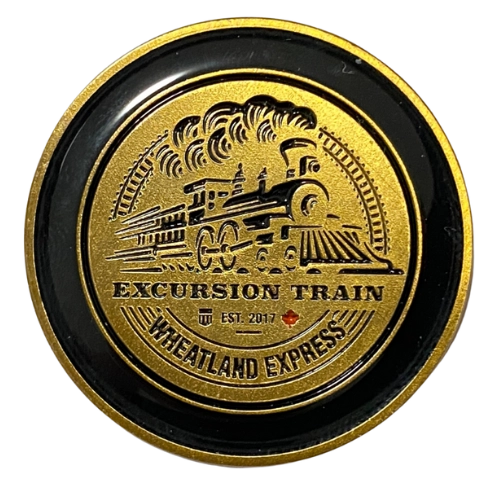 Wheatland Express Promotional Coin Frontside