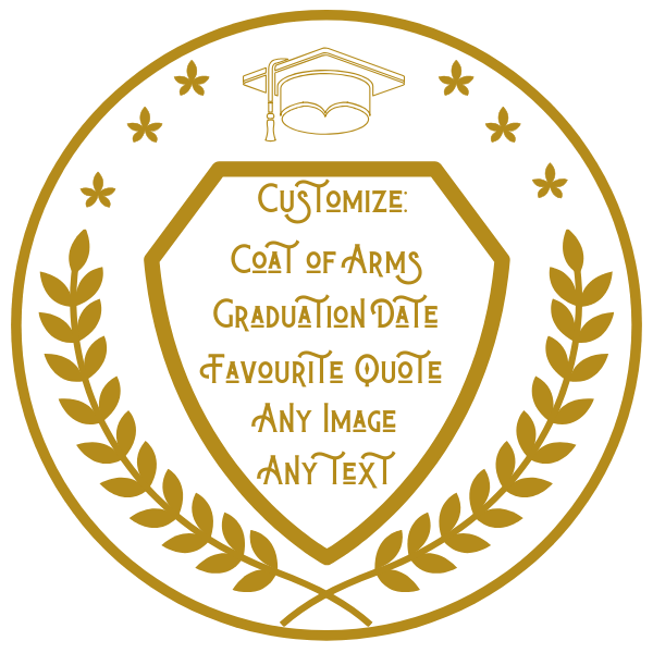 Custom Graduation Coin